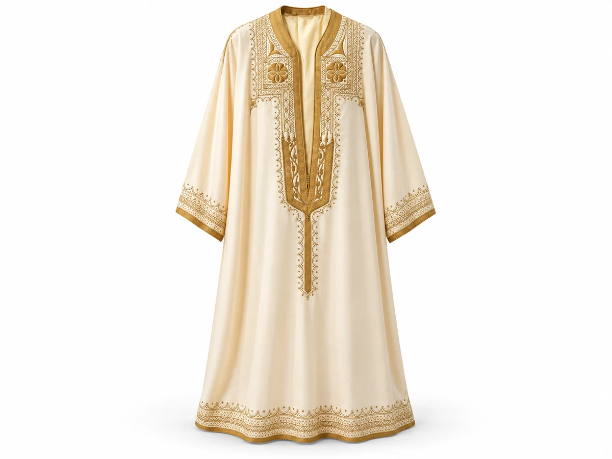 Traditional tunic in Tunisian traditional dress